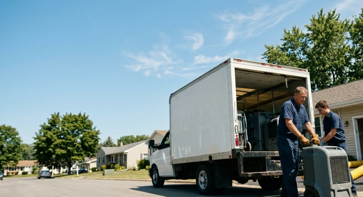 Water Damage Cleanup in Metamora, IN near me